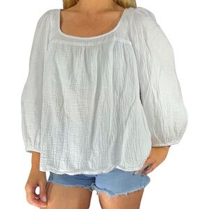 ARITZIA WILFRED‎ Kingdom Blouse in White